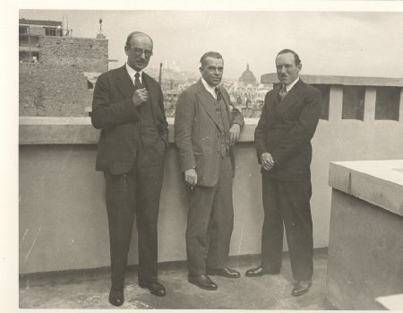 Webb with other men