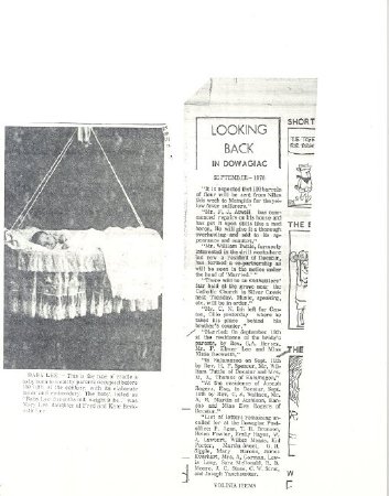 Fred E. Lee Newspaper Clipping