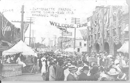 Suffragette Parade, Home Comin