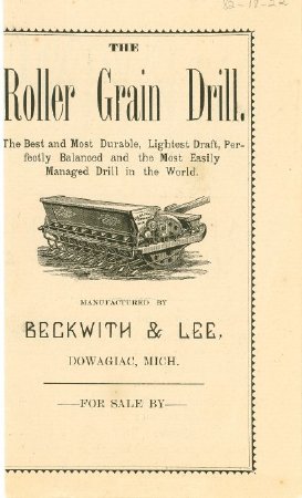 Grain Drill brochure