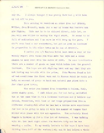 Letter from Lee to Rudolphi