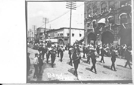 Band in Dowagiac Parade
