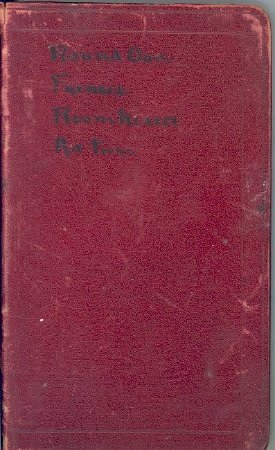 1910 Notebook- CH Mosher