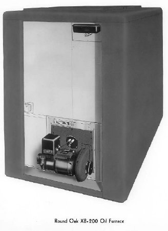 round oak XB-200 furnace with