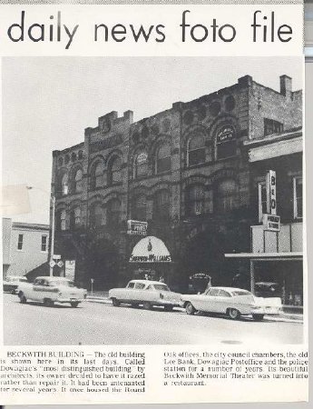 Beckwith theatre/building