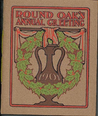 Round Oak annual greeting 1901