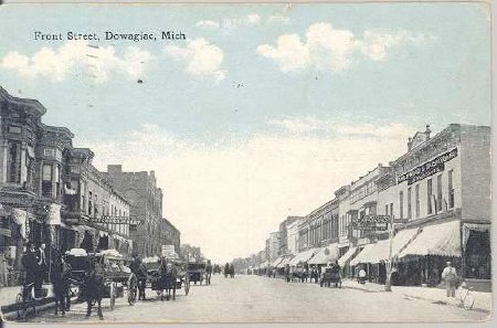 Front street, Dowagiac.