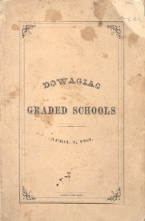 Catalog Dowagiac Schools 1867