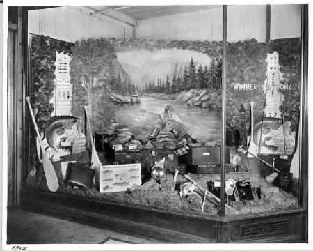 Displays of Heddon's products