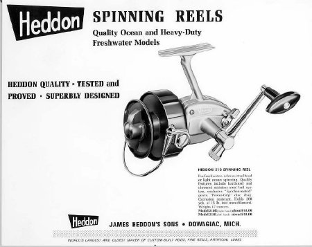 Heddon 210 Spinning Reel.