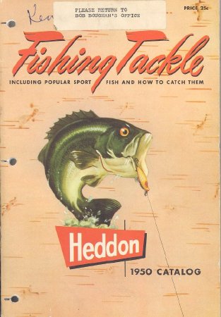 1950 Heddon Catalog