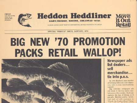 Heddon Headliner Newsltr. 1970